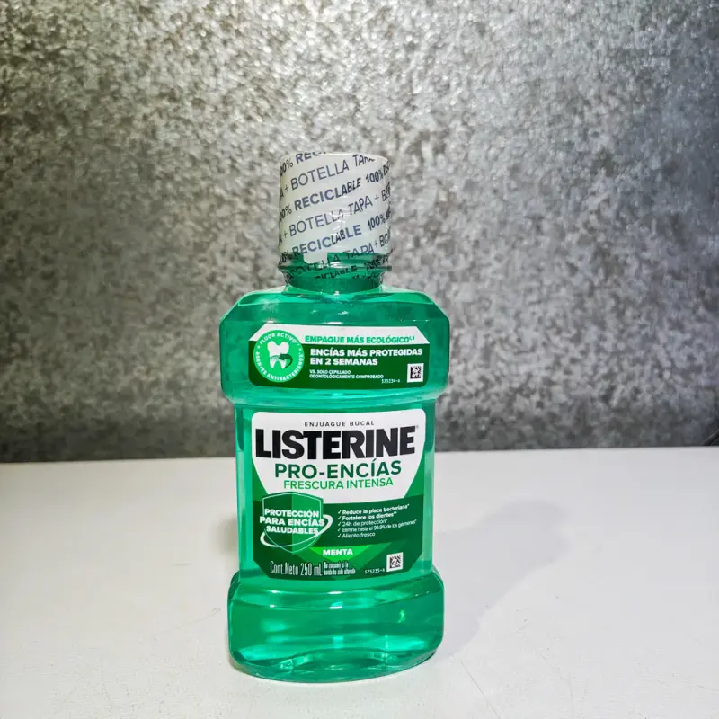 Enjuague bucal Listerine Pro-Encías menta - 250ml