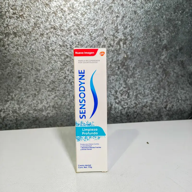 Crema Dental Sensodyne Limpieza Profunda - 113gr
