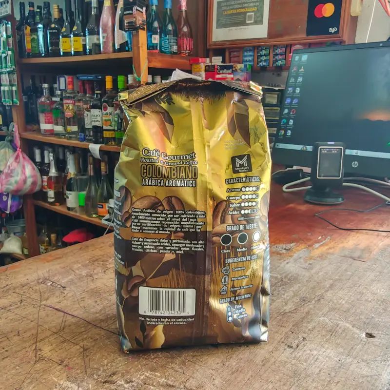 Cafe Tostado Molido Colombiano Members Mark 1 Kg