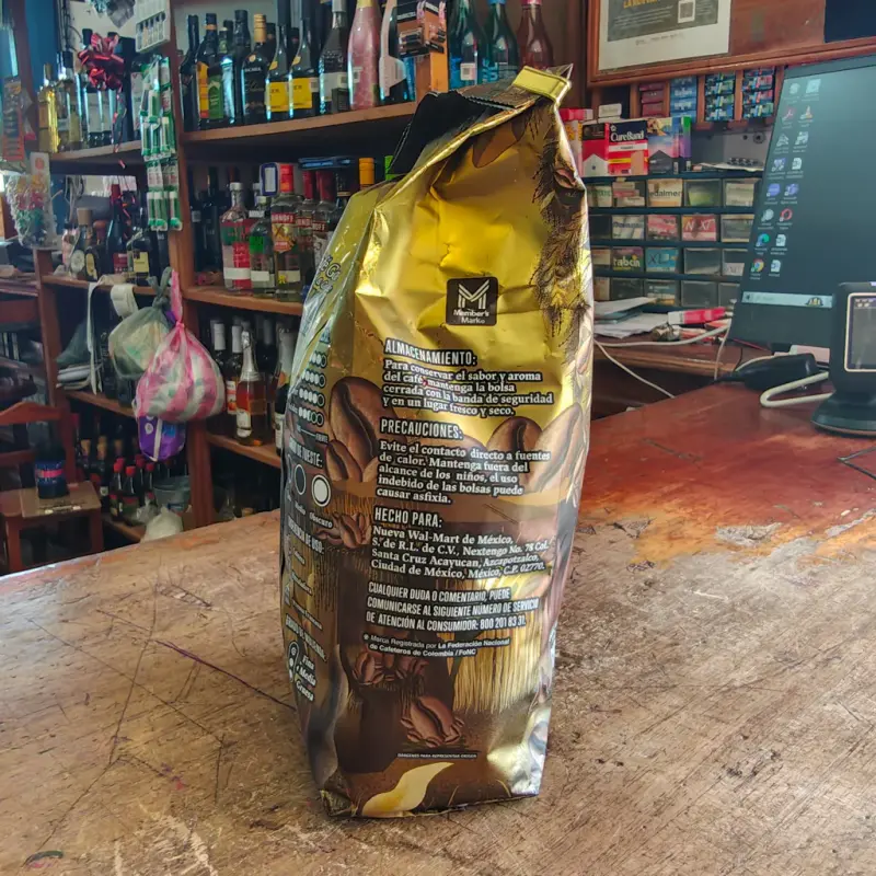 Cafe Tostado Molido Colombiano Members Mark 1 Kg