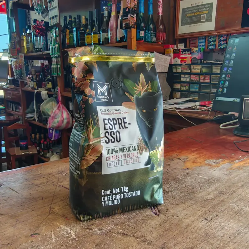 Café Espresso Chiapas y Veracruz - Member's Mark 1 kg