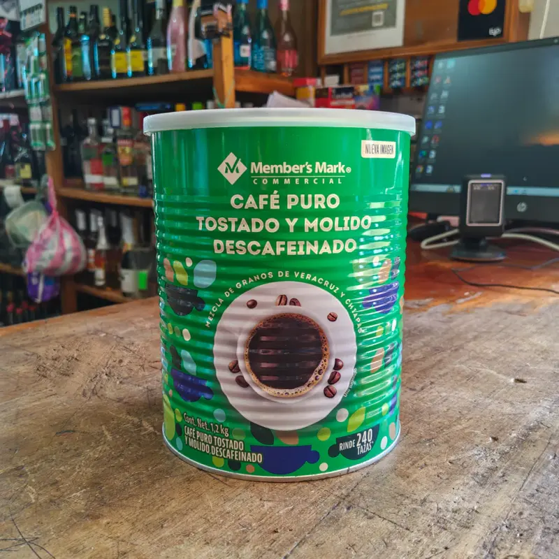 Café Puro Descafeinado Veracruz y Chiapas - Member's Mark 1.2 kg