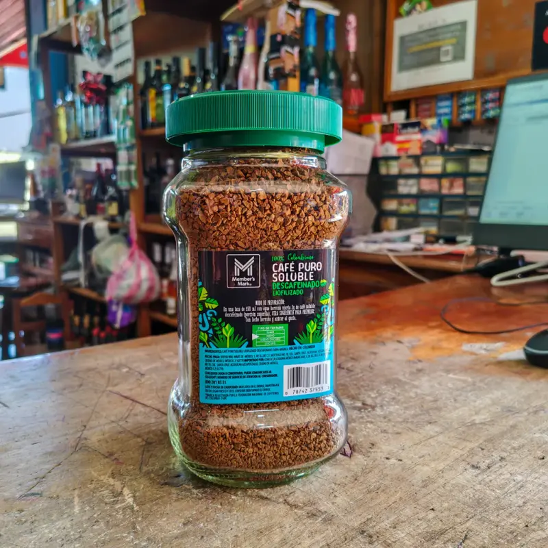 Café Colombiano Liofilizado Descafeinado - Member's Mark 300 Gr