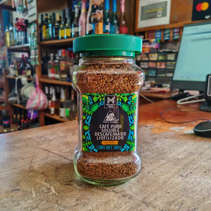 Café Colombiano Liofilizado Descafeinado - Member's Mark 300 Gr
