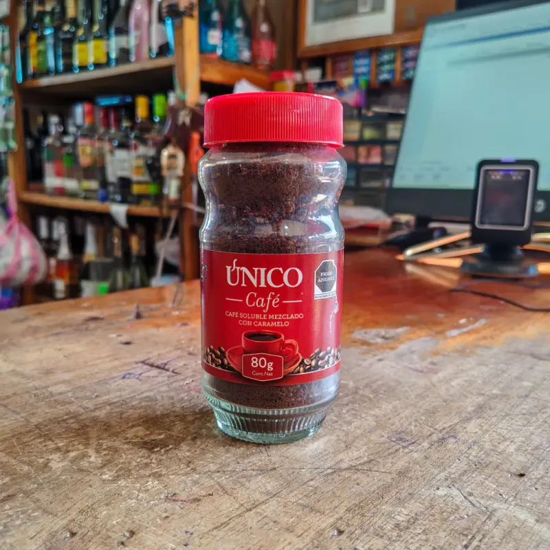 Café Único Soluble con Caramelo - 80gr