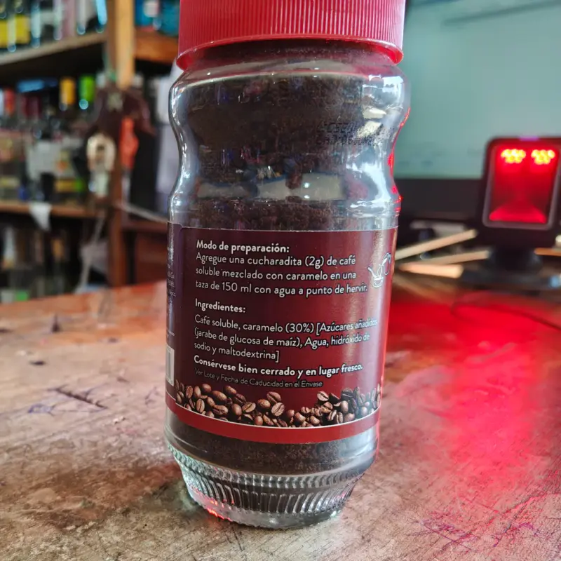 Café Único Soluble con Caramelo - 80gr