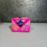 Toallas femeninas Saba intima clip regular con alas - 10pzas