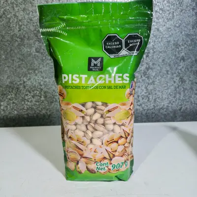 Pistaches Tostados Member's Mark con Sal de Mar - 907gr
