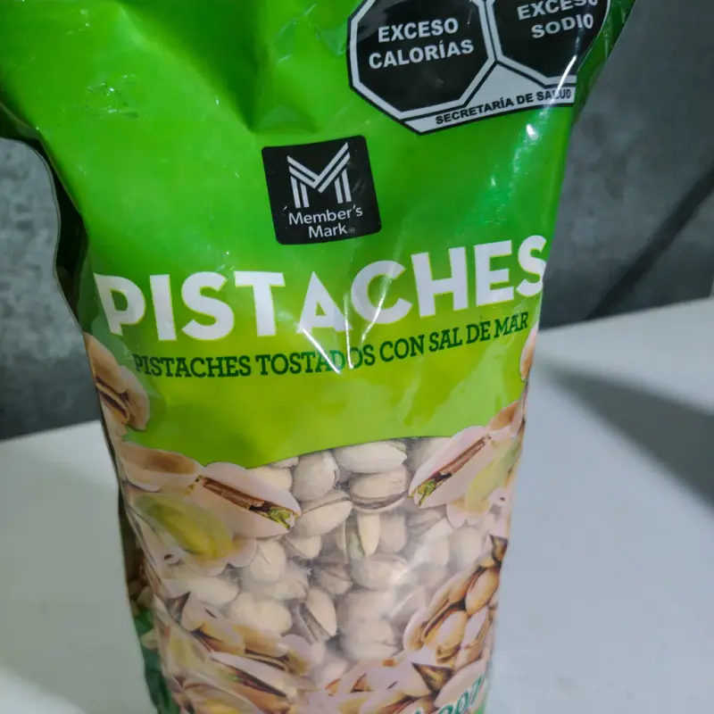 Pistaches Tostados Member's Mark con Sal de Mar - 907gr