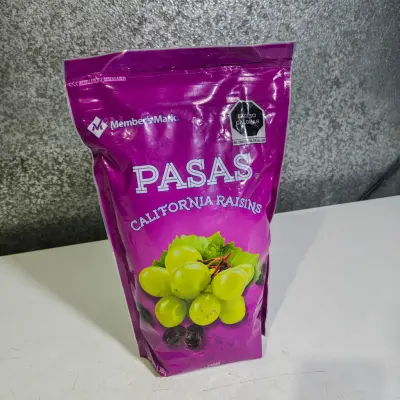 Pasas Member's Mark California Raisins 1.36 kg