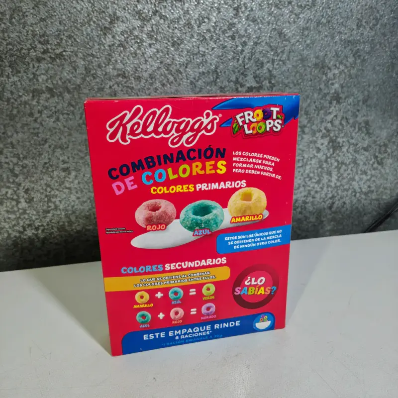 Cereal Froot Loops Kellogg's Sabores a Frutas - 180g