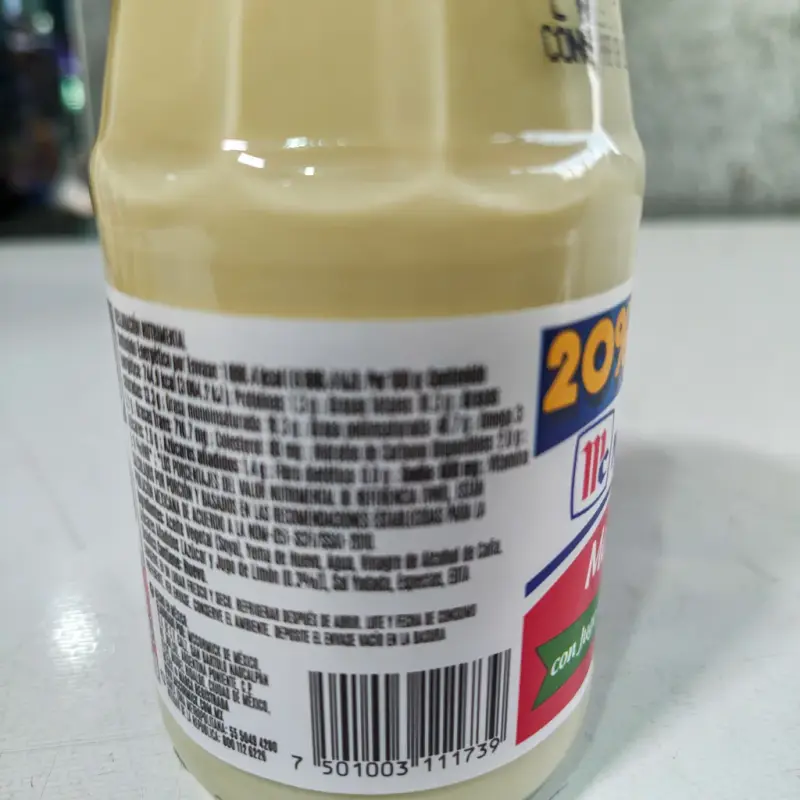 Mayonesa con Limón - McCormick - 228gr