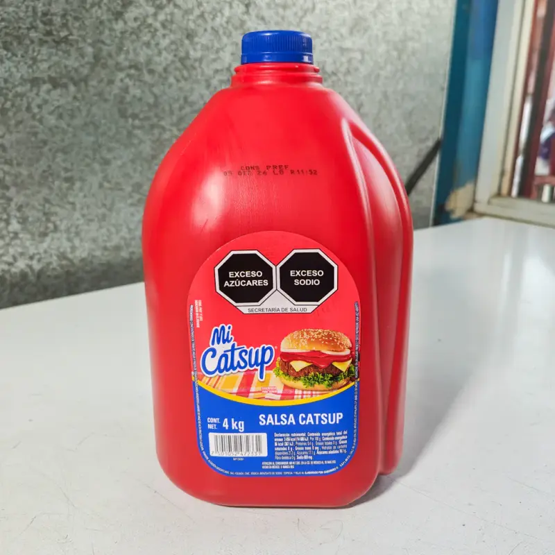 Salsa Cátsup - "Mi Catsup" - Bote de 4kg