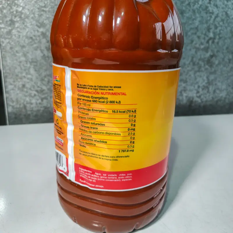 Salsa La Botanera Clásica - 4 Litro