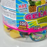Mini Gelatinas Bote con 100pz - 1.5kg