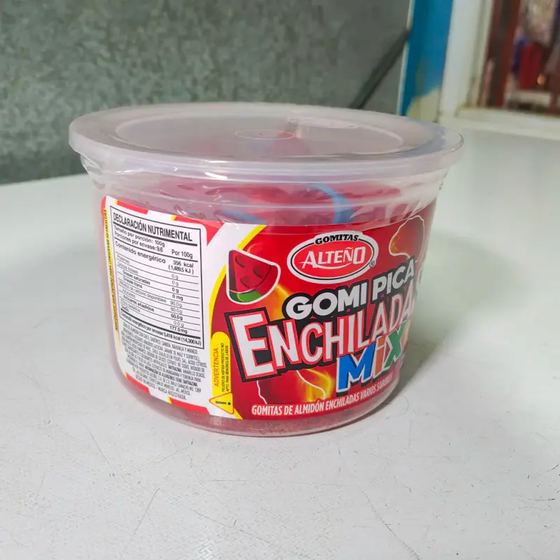 Gomitas Gomi Pica Enchiladas Mix Varios Sabores Bote 120pz