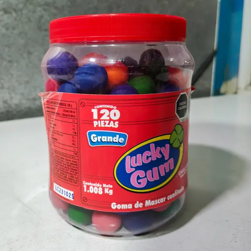 Lucky Gum - Bote con 120pzs