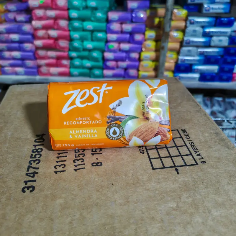 Jabón Zest almendra y vainilla - 135 g