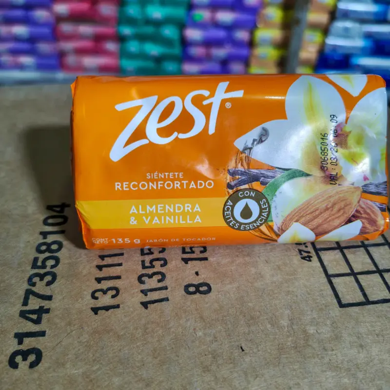 Jabón Zest almendra y vainilla - 135 g