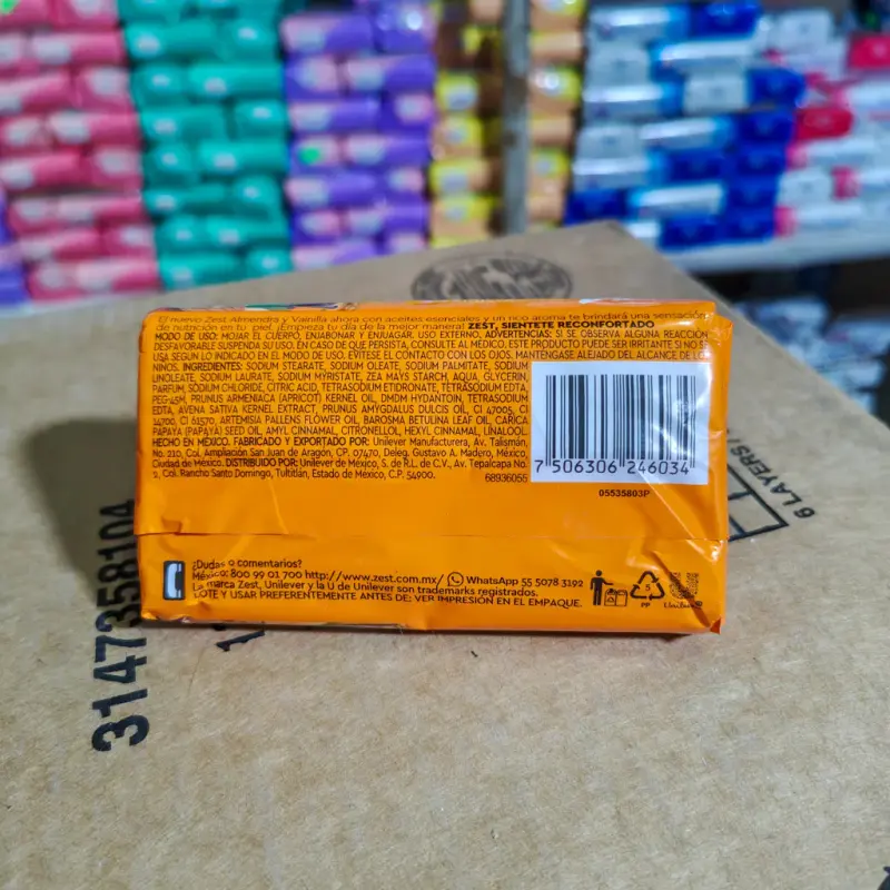 Jabón Zest almendra y vainilla - 135 g