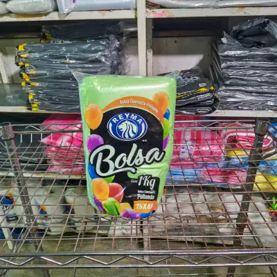 Bolsa camiseta poliseda Reyma - 25x40 - 1kg