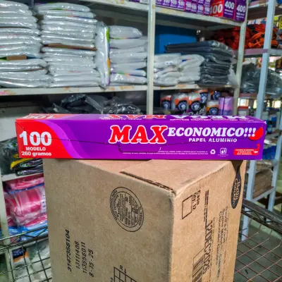 Aluminio Mega Max Extra Fuerte 100 - 1 rollo - 260gr