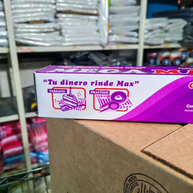 Aluminio Mega Max Extra Fuerte 100 - 1 rollo - 260gr