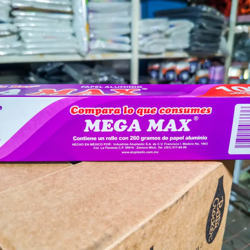 Aluminio Mega Max Extra Fuerte 100 - 1 rollo - 260gr