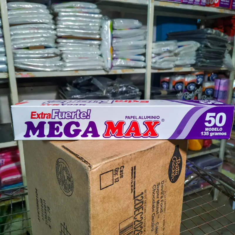 Aluminio Mega Max Extra Fuerte 50 - 1 rollo - 135gr
