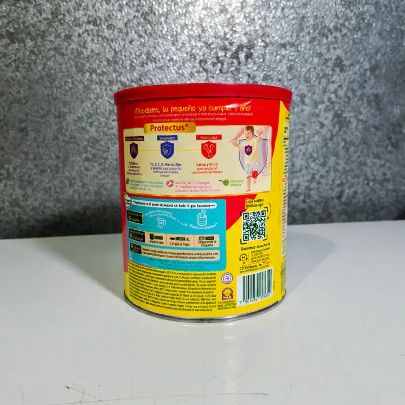 Leche En Polvo Nido Kinder Protectus Lata 800gr