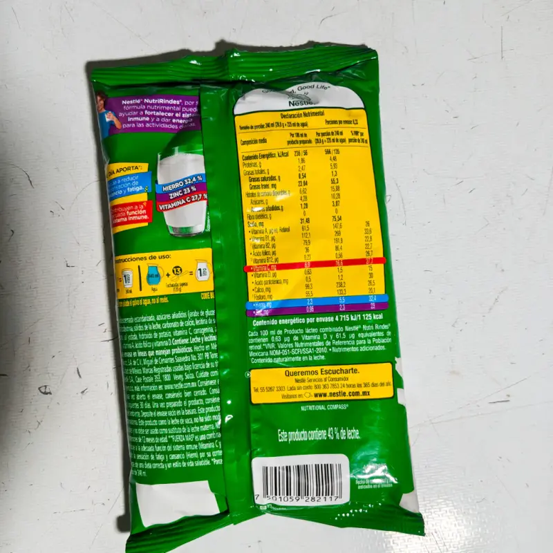 Nutri Rinde - Bolsa - 240gr