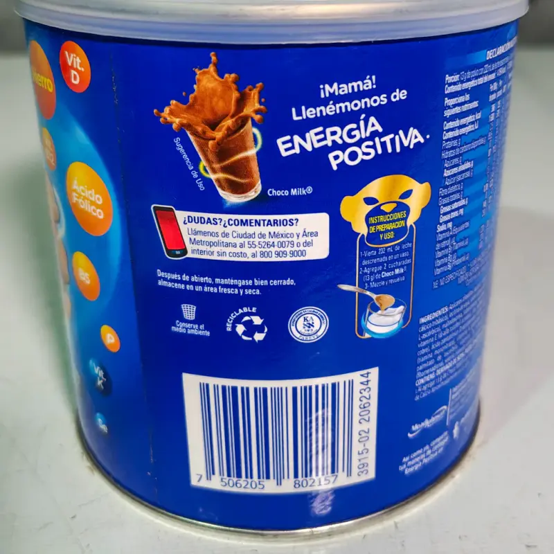 Chocolate en polvo Choco Milk Bote 400 g