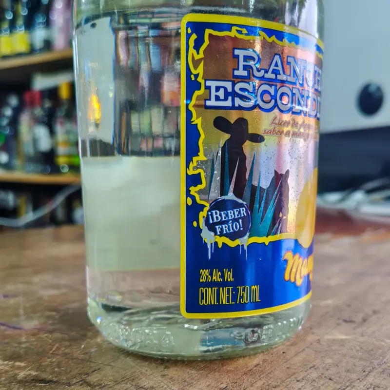 Licor de Agave Rancho Escondido Mango Picante - 750ml