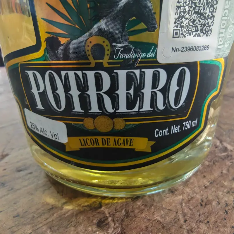 Licor De Agave Potrero - 750Ml