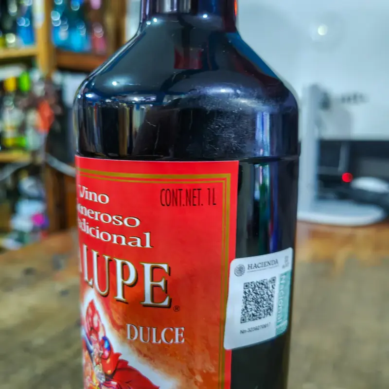 Vino Generoso Tradicional La Lupe Tipo Jerez-  1L