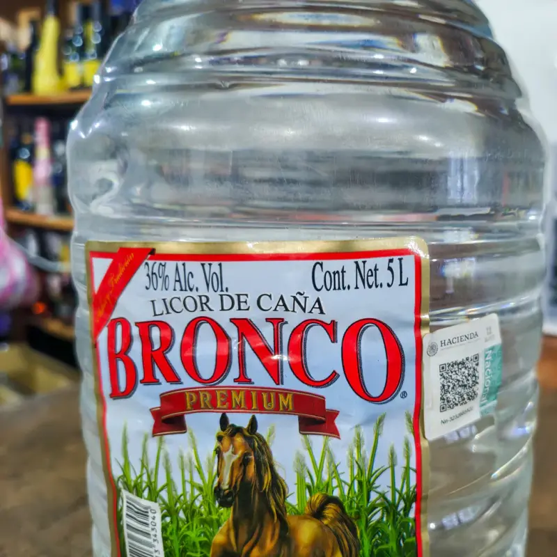 Licor de Caña - Bronco - 5 Litros