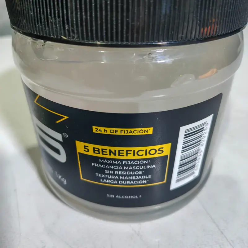 Gel fijador Zeus Dark - 1Kg