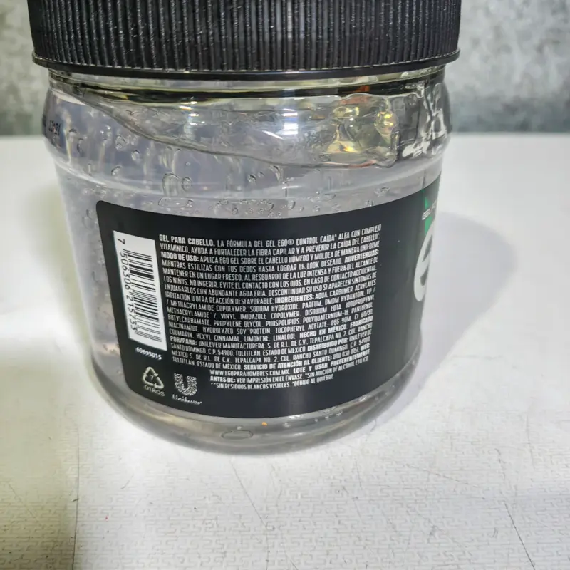 Gel para cabello Ego alfa - control caída - 950ml