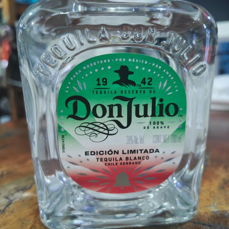 Tequila Blanco - Don Julio - Edición Limitada - Chile Serrano 700 ml