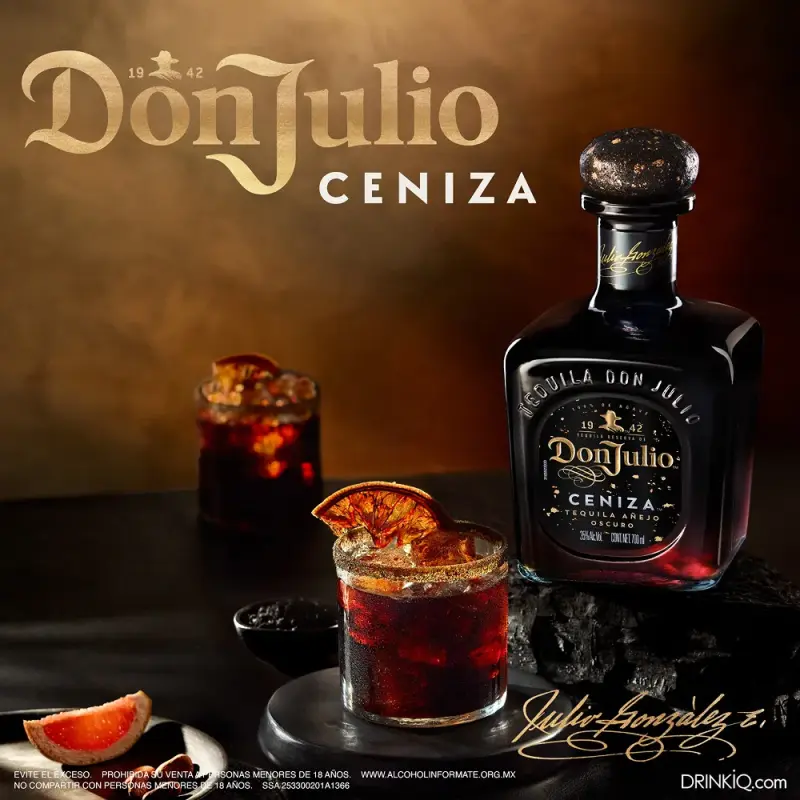 Tequila Don Julio Añejo Oscuro Edición Especial Ceniza 700 ml