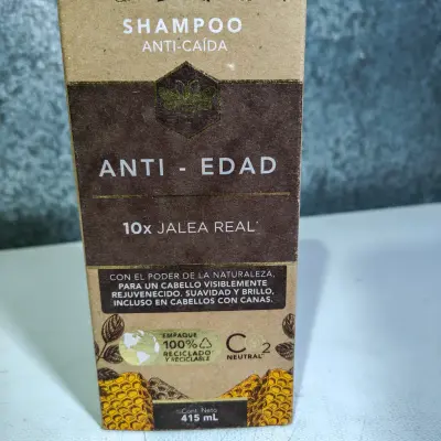 Shampoo Tío Nacho anti-edad 10x jalea real - 415 ml