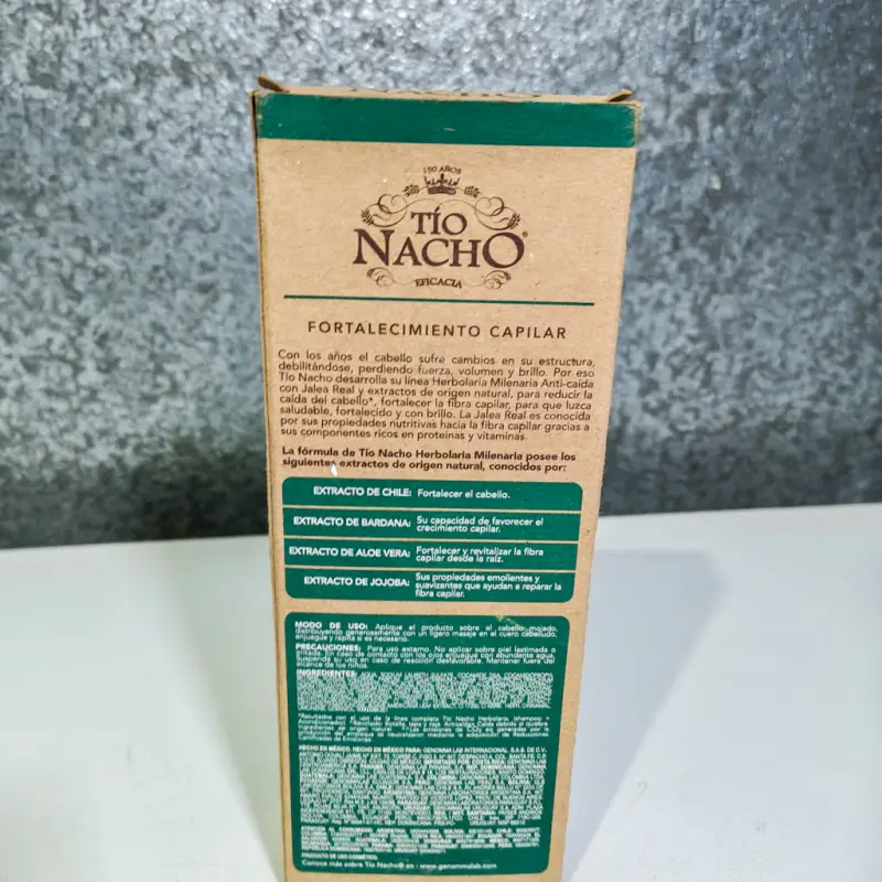 Shampoo Tío Nacho Herbolaria Mexicana - 415ml