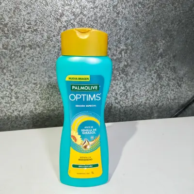 Shampoo Palmolive Optims - Aceite de Semilla de Girasol - Vital Keratina - 1L