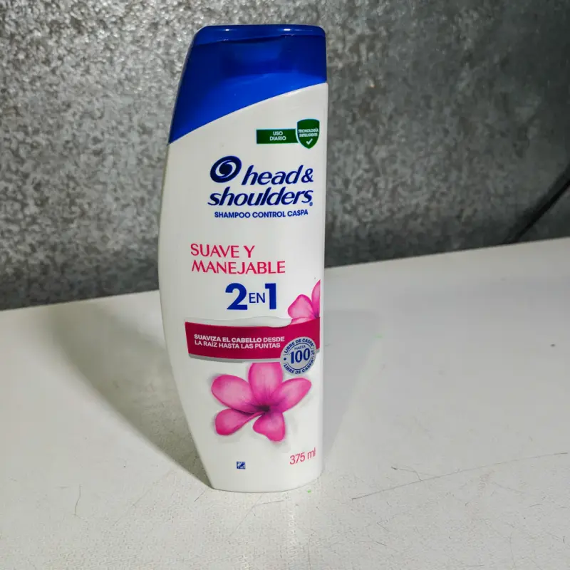 Shampoo Head & Shoulders - Suave y Manejable 2 en 1 - 375ml