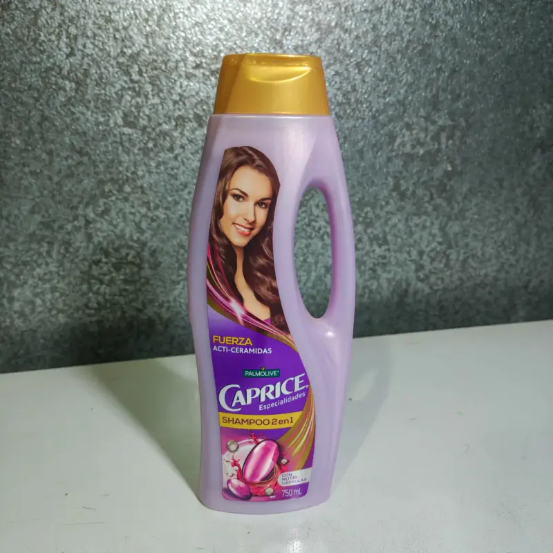 Shampoo Caprice - Acti-Ceramidas 2 en 1 con Hidra-cápsulas - 750ml