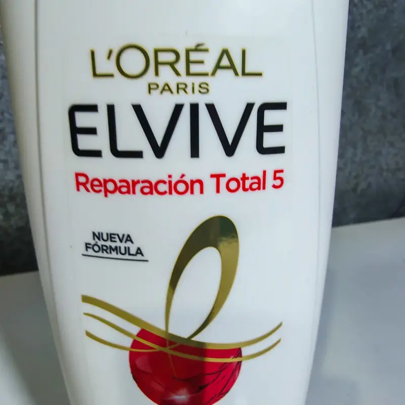 Shampoo L'Oréal Elvive - reparación total 5 - cabello dañado - 1L